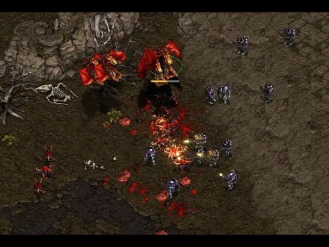 Machine (Z) v Strelok (T) on Heartbreak Ridge - StarCraft - Brood War REMASTERED