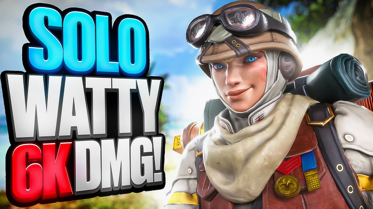 My Randoms Left me To SOLO AS WATTSON!  (Apex Legends)