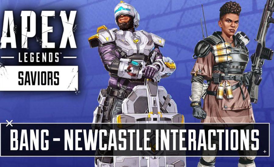 NEW All Bangalore and Newcastle Interactions Voice Lines - Apex Legends