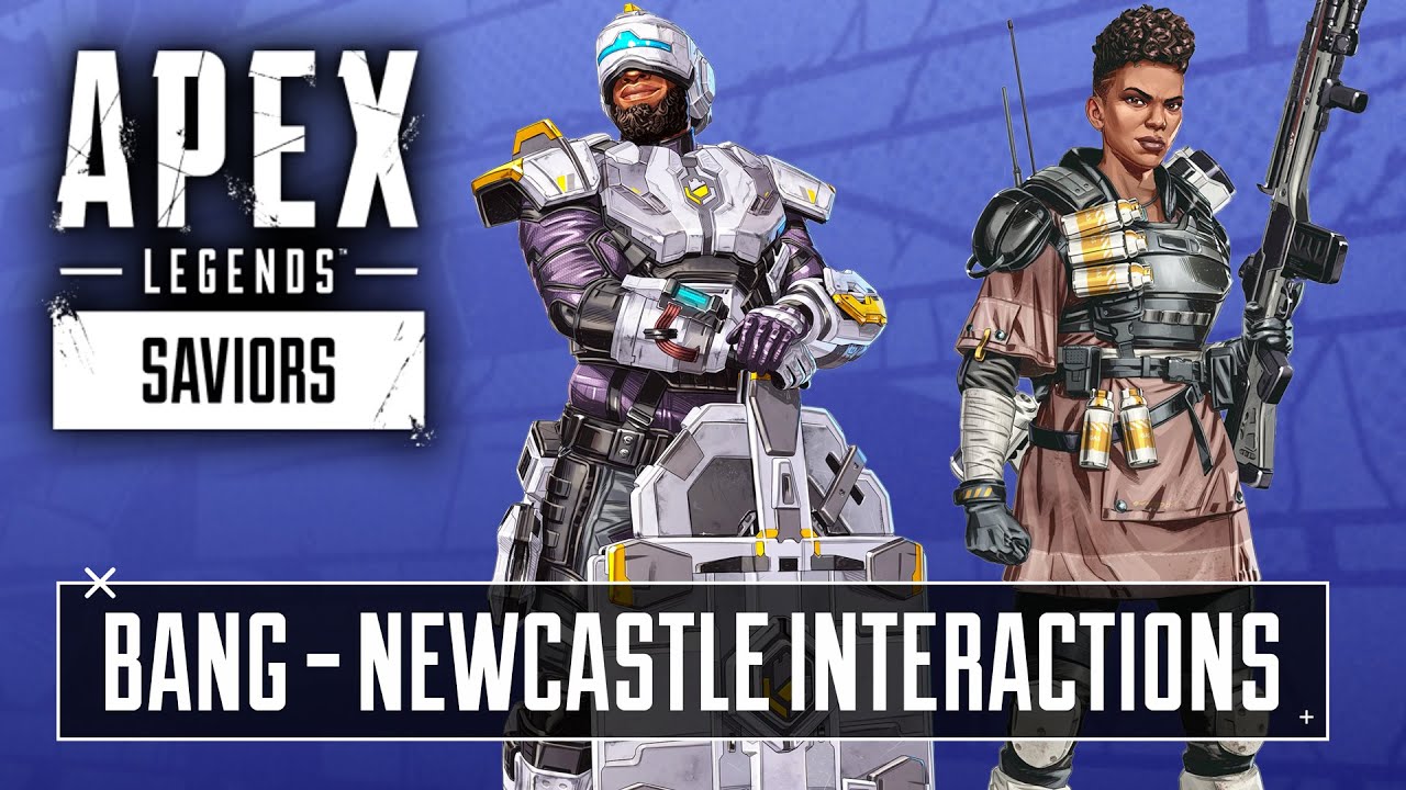 NEW All Bangalore and Newcastle Interactions Voice Lines - Apex Legends