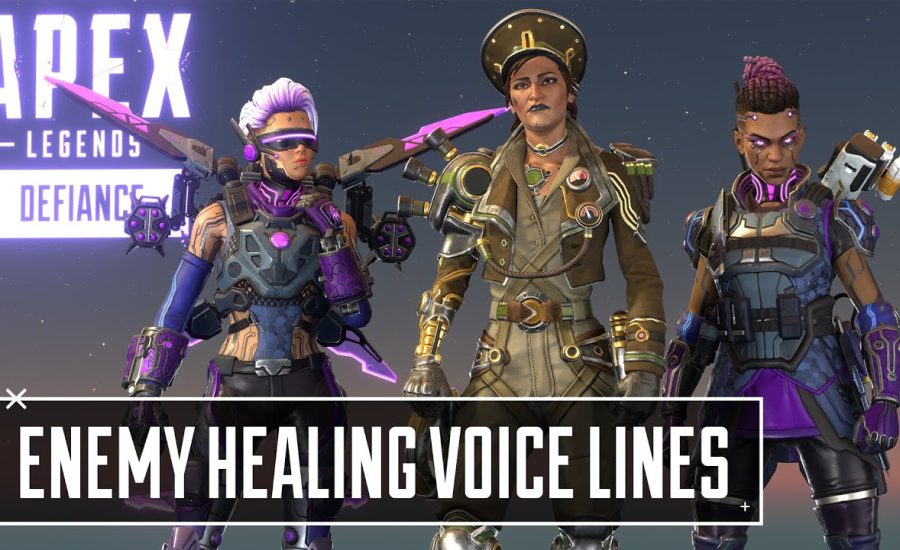 NEW Enemy Healing Voice Lines - Apex Legends