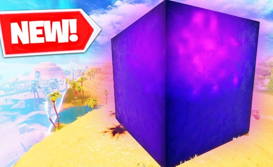 *NEW* GIANT LIGHTNING CUBE in Fortnite Battle Royale