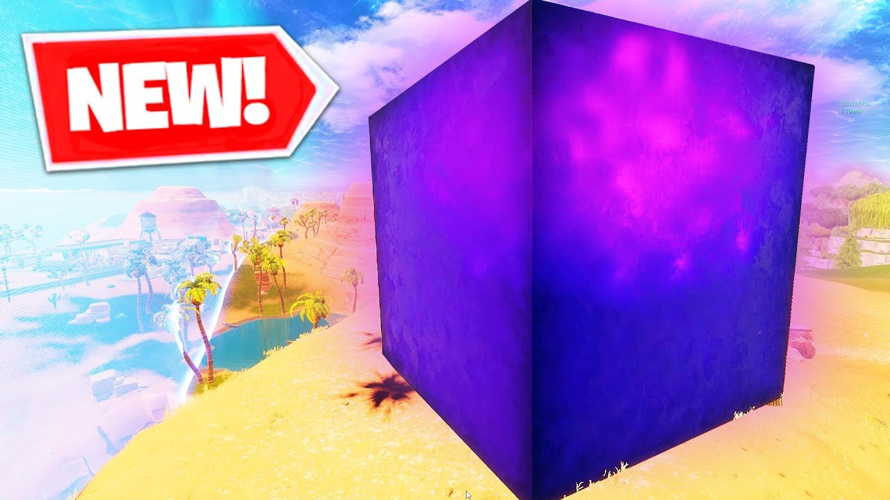 *NEW* GIANT LIGHTNING CUBE in Fortnite Battle Royale