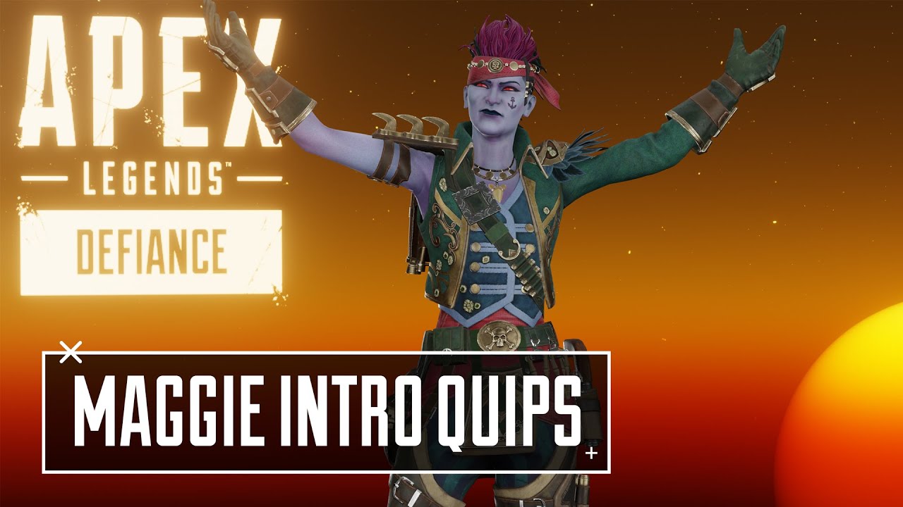 NEW Mad Maggie Intro Quips - Apex Legends