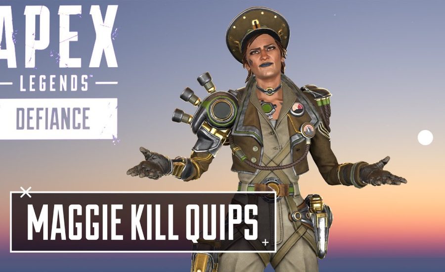 NEW Mad Maggie Kill Quips - Apex Legends