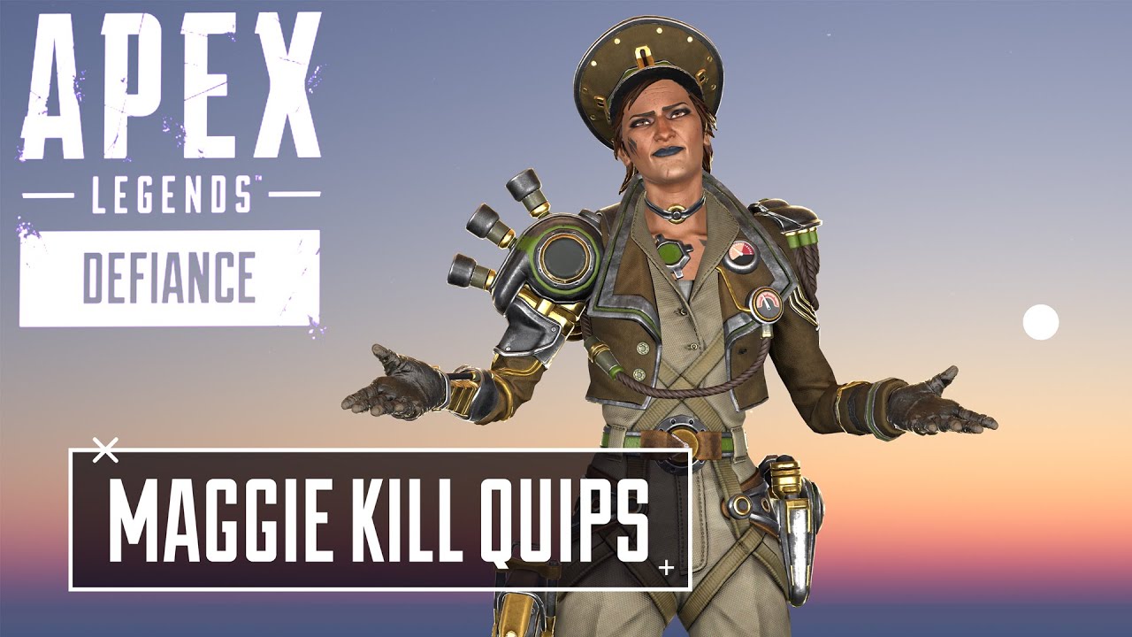 NEW Mad Maggie Kill Quips - Apex Legends