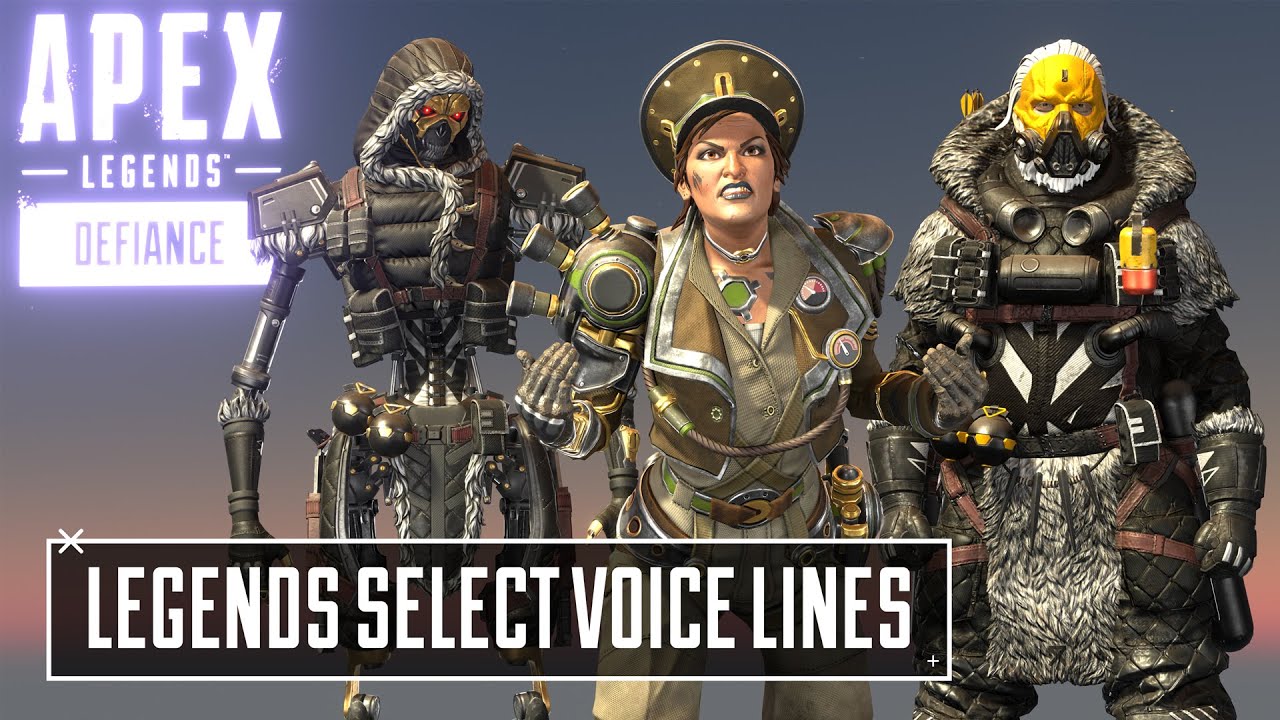 New Legends Select Voice Lines - Apex Legends