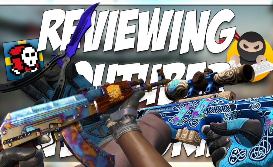 REVIEWING CSGO YOUTUBER INVENTORIES 2021!! (FEAT. SPARKLES AND ANOMALY)