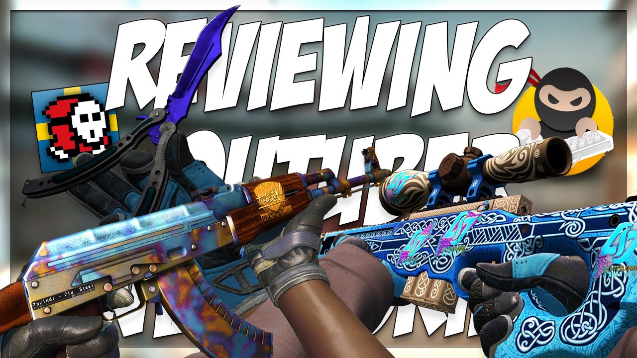 REVIEWING CSGO YOUTUBER INVENTORIES 2021!! (FEAT. SPARKLES AND ANOMALY)