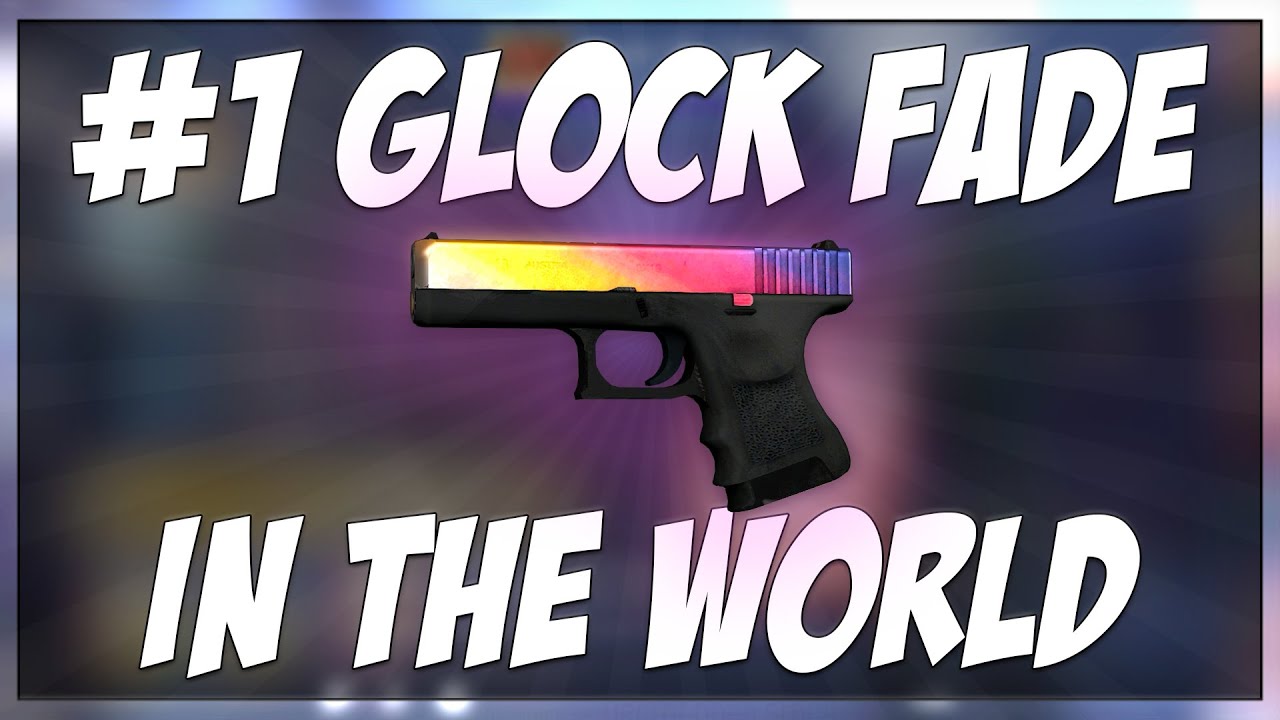 THIS IS THE #1 GLOCK FADE IN THE WORLD!!
