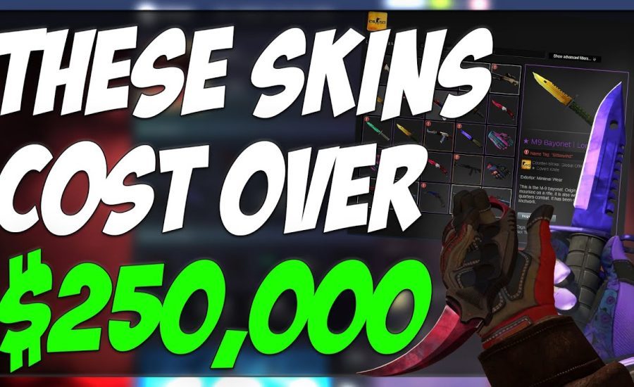 THIS IS WHAT A $250,000 CSGO INVENTORY LOOKS LIKE!! (WORLD'S MOST EXPENSIVE?)