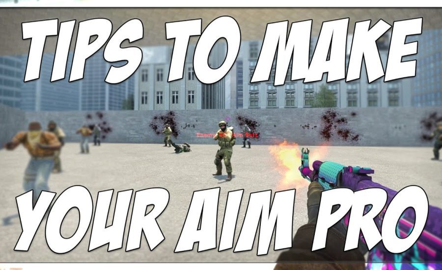 TIPS AND TRICKS TO IMPROVE YOUR AIM IN CSGO!! (WAYS TO PRACTICE YOUR AIM)