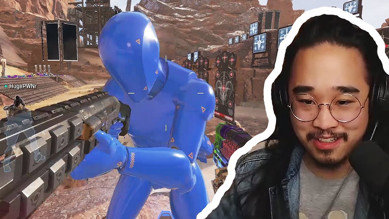 The Dummies in Firing Range Come ALIVE (and shoot back!) Easter Egg - Apex Legends