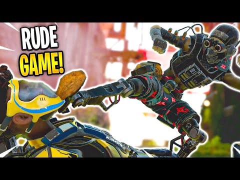 The RUDEST Game of Apex Legends! (I'm Not Sorry)