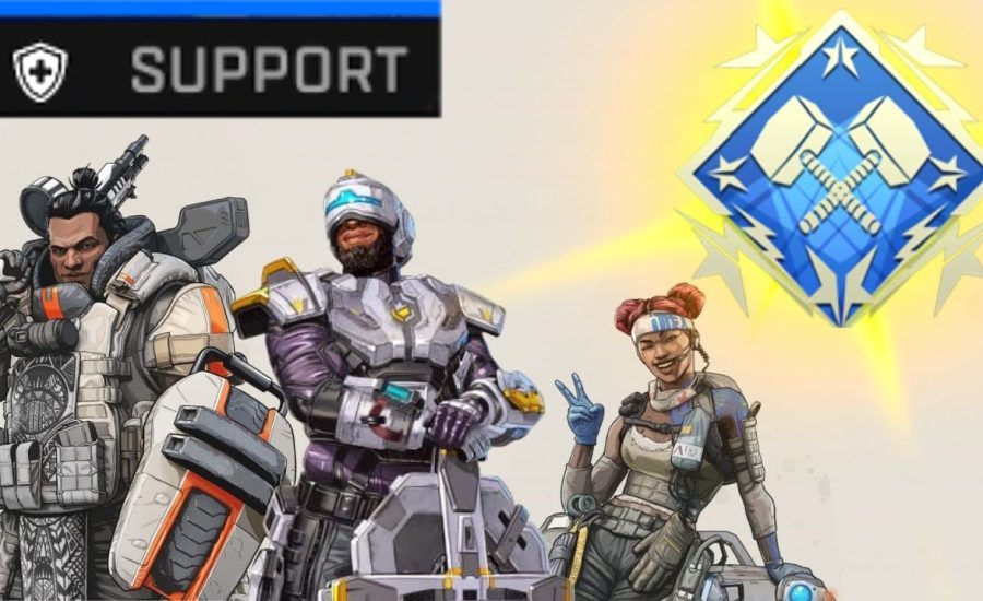 The SUPPORT Squad gets me 4k Damage in Apex Legends