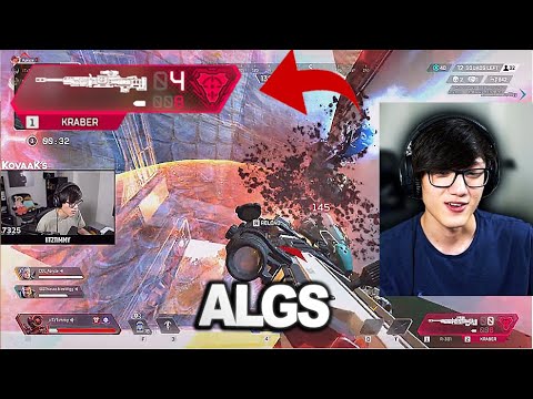iiTzTimmy shows How to use the KRABER in algs tournament !! ( apex legends )