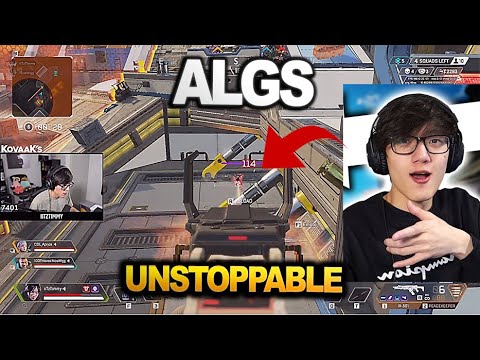 iiTzTimmy's team dominated ALGS QUALIFIERS  with 18 Kills !! | PERSPECTIVE ( apex legends )