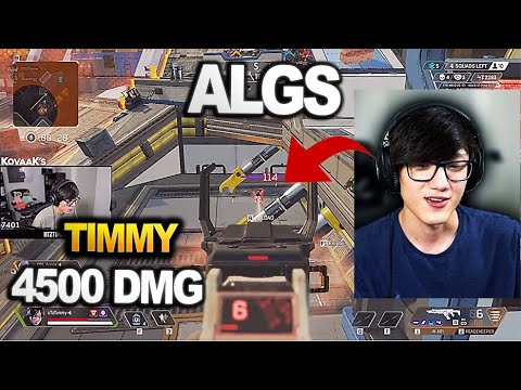 iiTzTimmy's team dominated ALGS  TOURNAMENT with 18 Kills !!  ( apex legends )