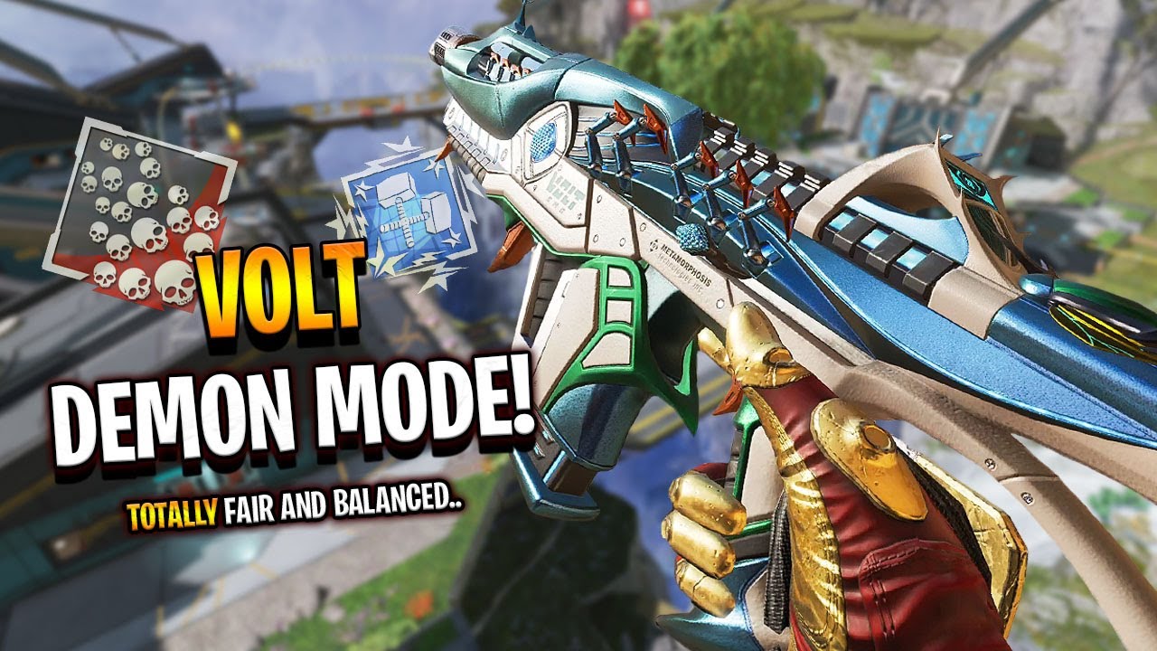 the VOLT is a totally fair and balanced weapon..