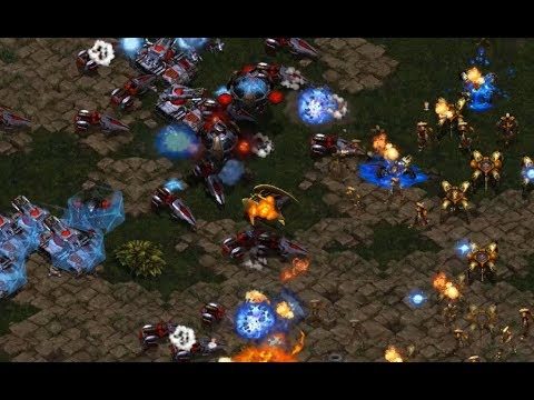 Best (P) v Scan (T) on Neo Sylphid - StarCraft  - Brood War REMASTERED