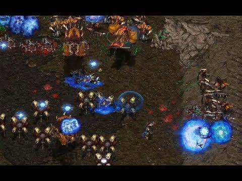 ByuL (P) v ret (Z) on Heartbreak Ridge - StarCraft  - Brood War REMASTERED