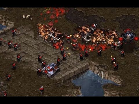 EPIC - Sharp (T) v Terror (Z) on Fighting Spirit - StarCraft  - Brood War REMASTERED