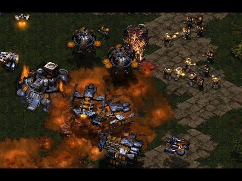 GOSU - Ramms (T) v Sziky (Z) on  Longinus - StarCraft - Brood War REMASTERED