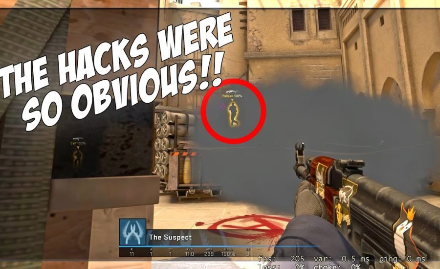 HIS HACKS WERE SO OBVIOUS!! | CSGO OVERWATCH