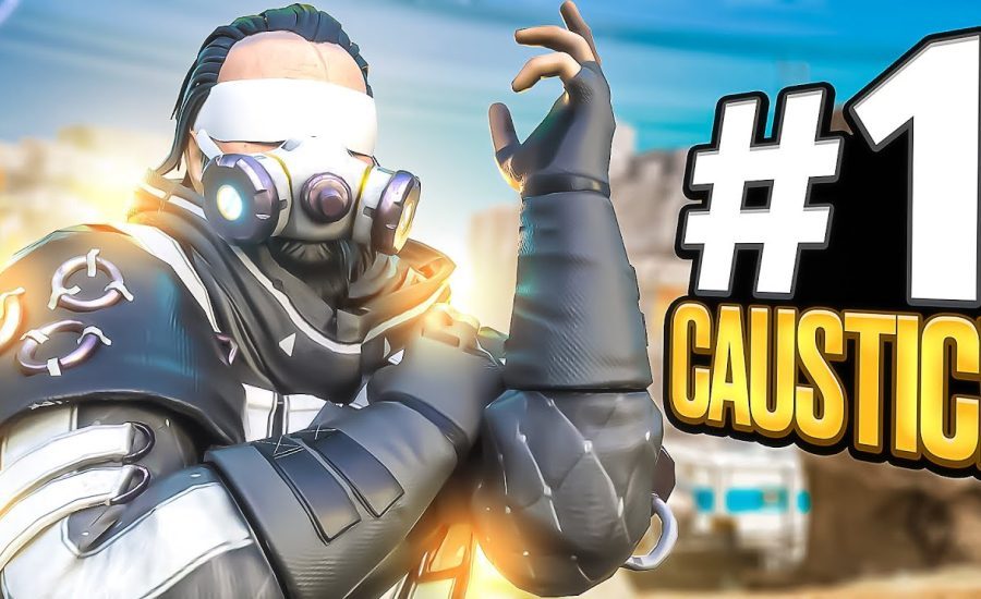 I Became the #1 Caustic For the Day! (Apex Legends)