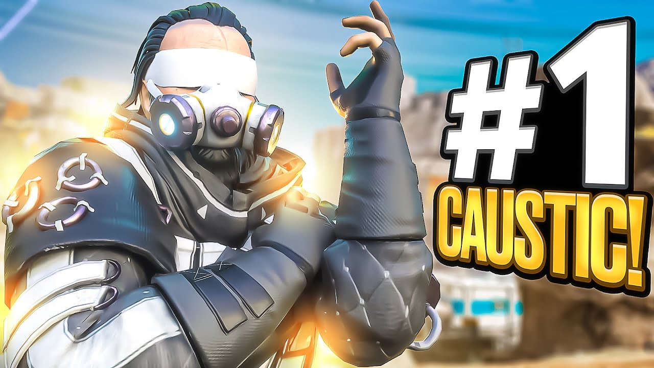 I Became the #1 Caustic For the Day! (Apex Legends)