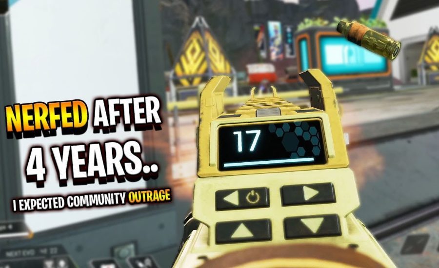 I expected community wide OUTRAGE over this nerf.. - Apex Legends