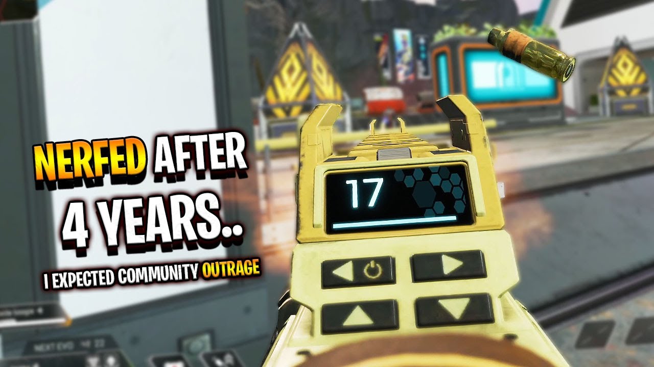 I expected community wide OUTRAGE over this nerf.. - Apex Legends