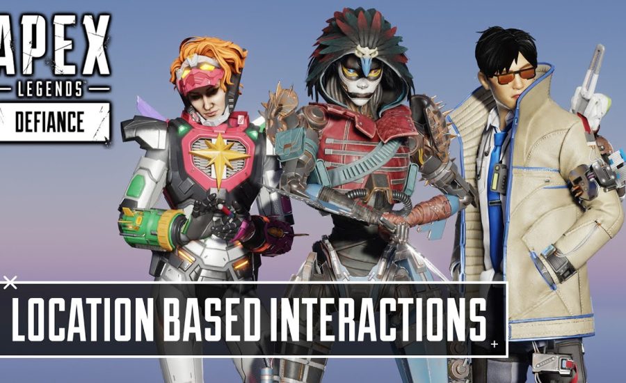 NEW All Location Based Interactions Voice Lines - Apex Legends