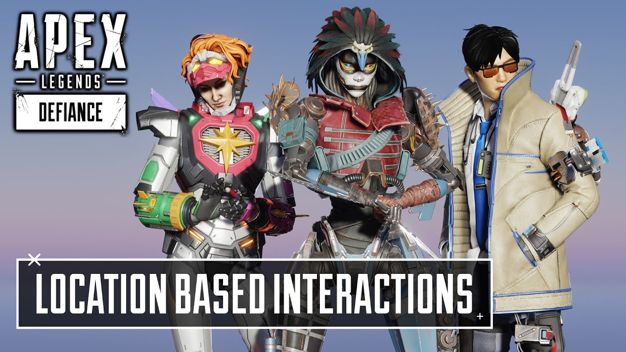 NEW All Location Based Interactions Voice Lines - Apex Legends