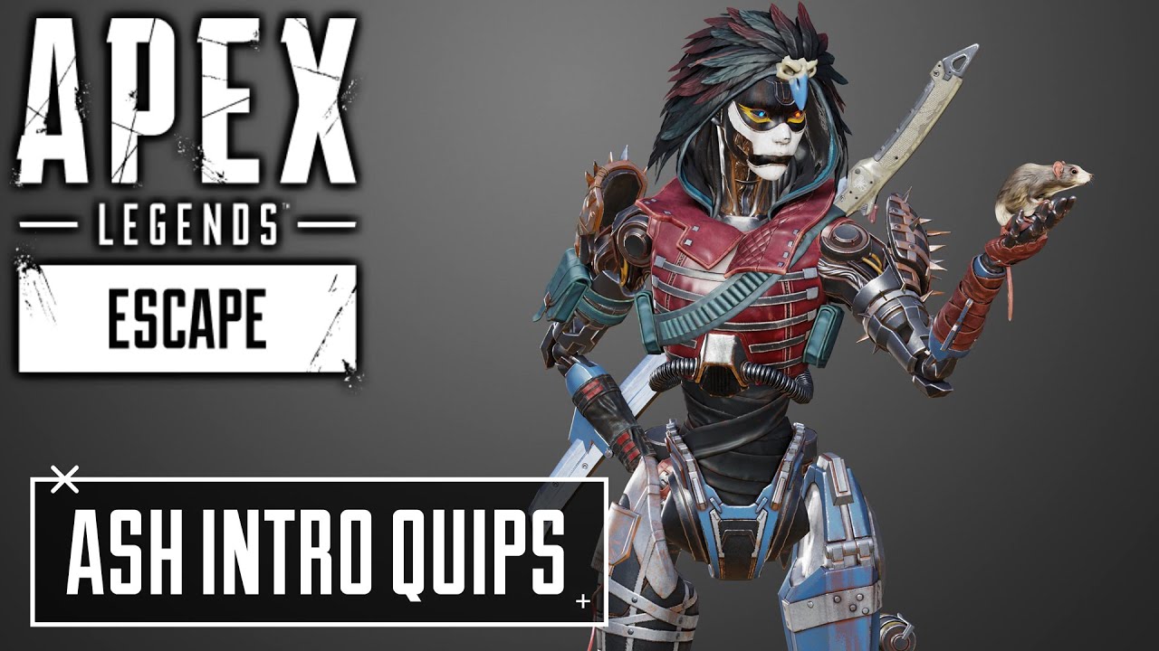 NEW Ash All Intro Quips - Apex Legends