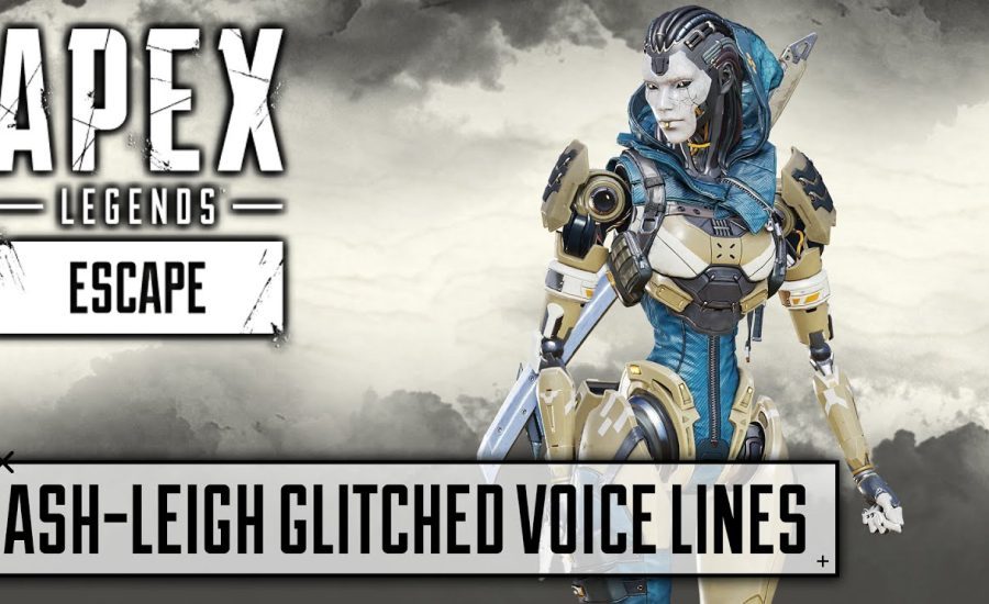 NEW Ash X Leigh All Glitched Voice Lines - Apex Legends