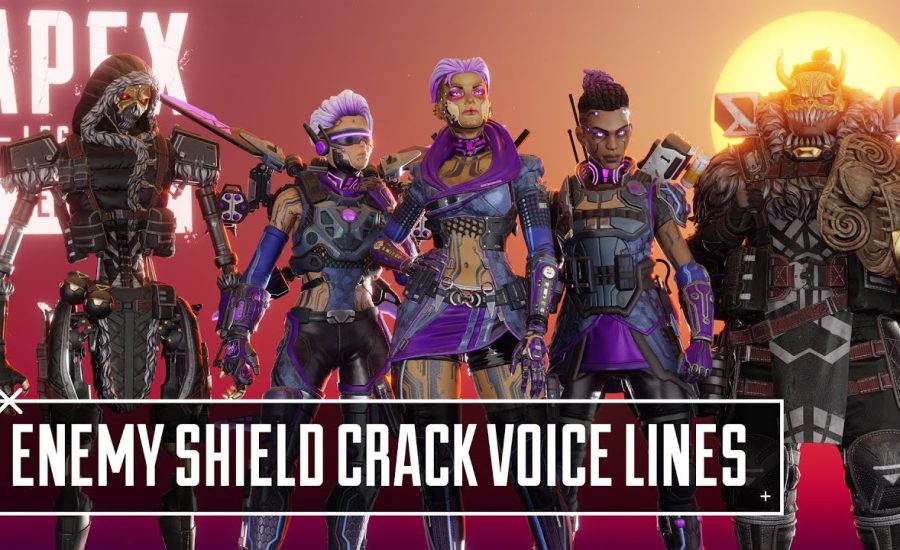 NEW Enemy Shield Crack Voice Lines - Apex Legends