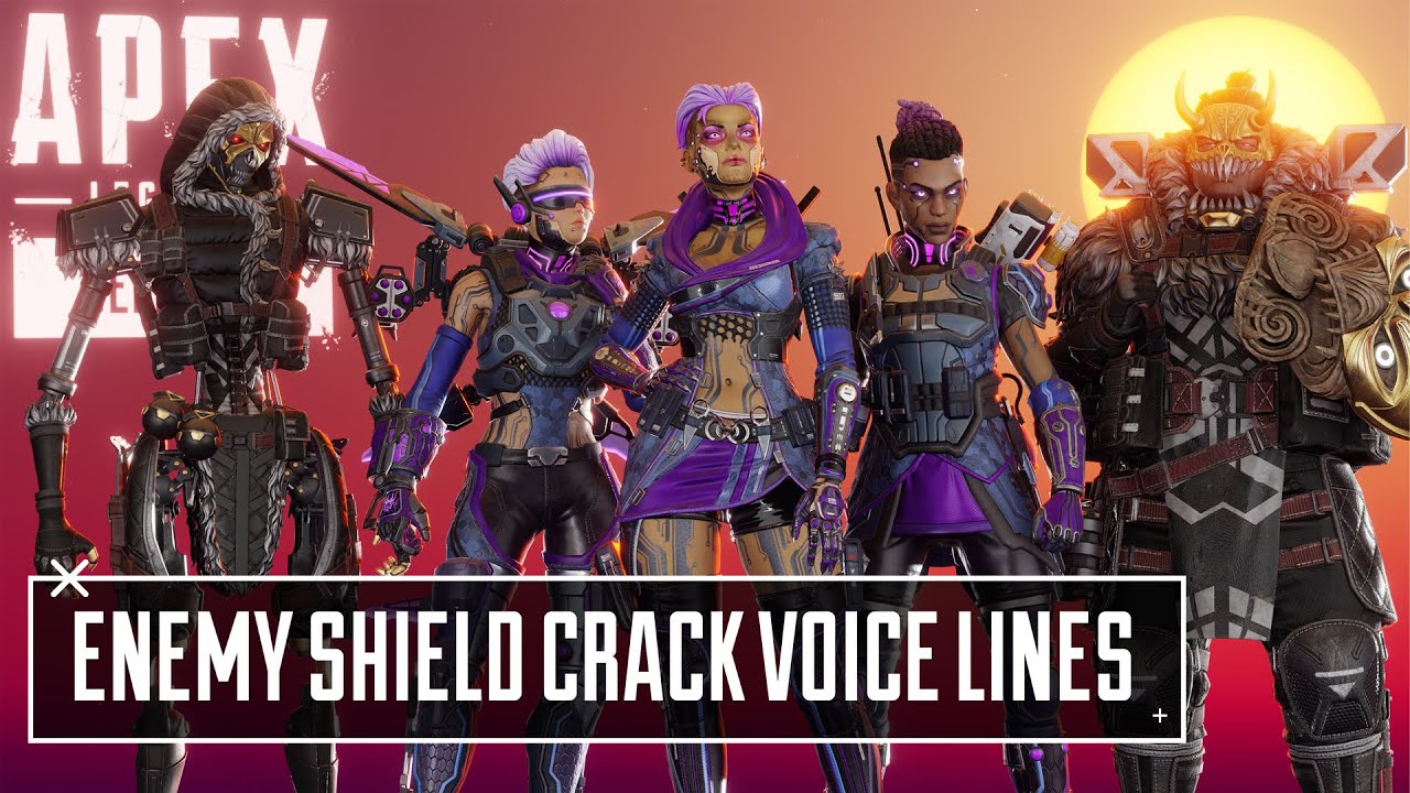 NEW Enemy Shield Crack Voice Lines - Apex Legends