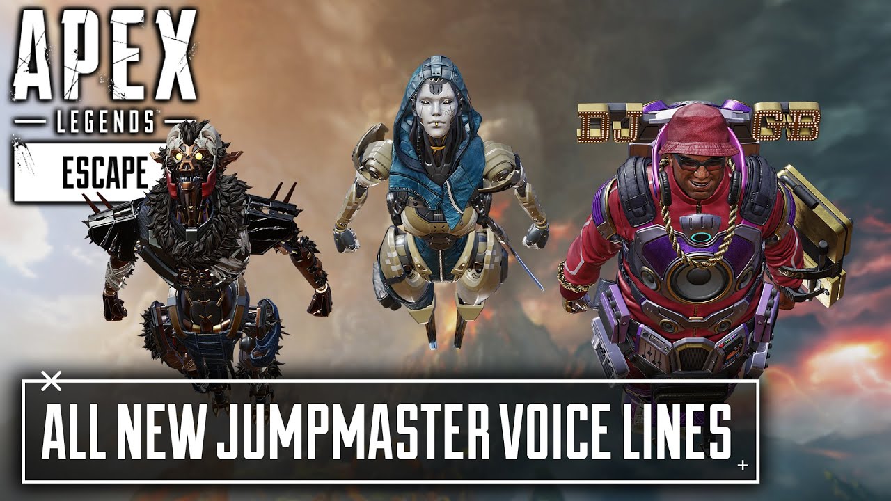 NEW Jumpmaster Voice Lines - Apex Legends