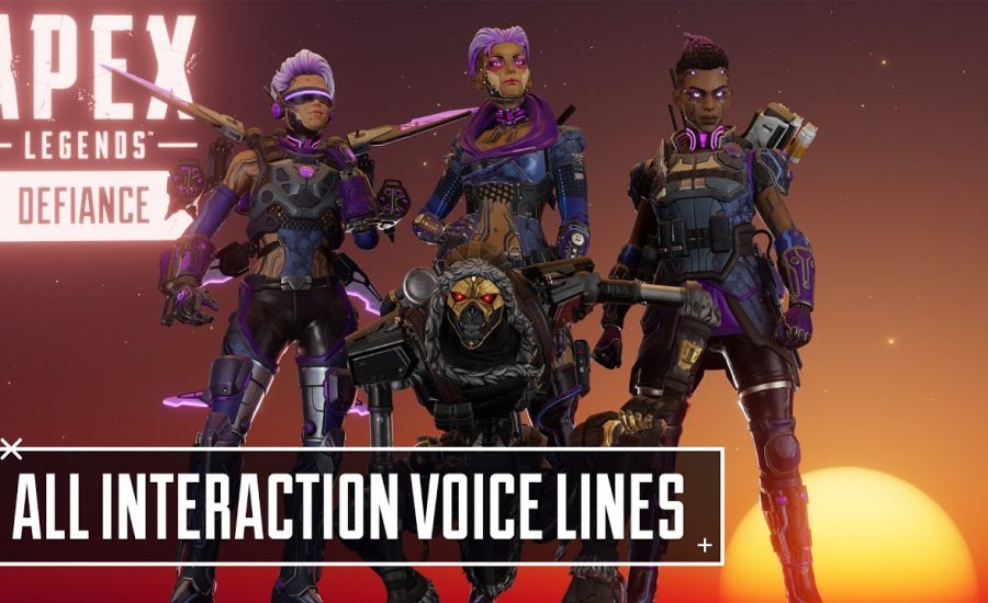 NEW Loba Bangalore Valkyrie and Revenant Interaction Voice Lines.