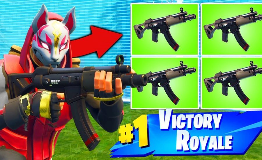 *NEW* QUAD SMG is OP in Fortnite Battle Royale