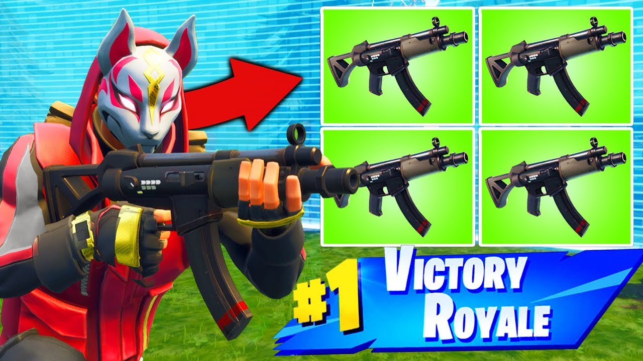 *NEW* QUAD SMG is OP in Fortnite Battle Royale