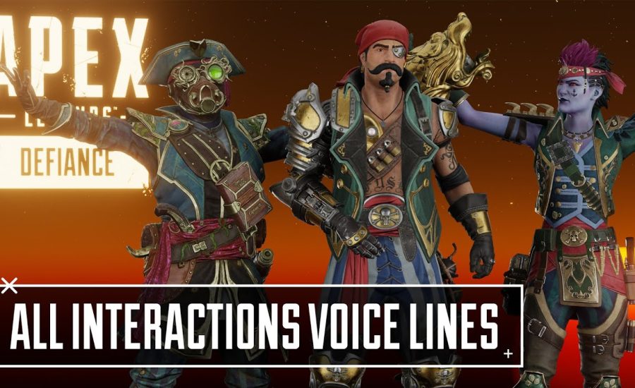 New Bloodhound Fuse and Maggie Interactions Voice Lines - Apex Legends