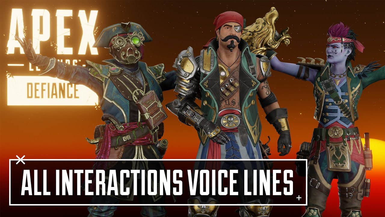 New Bloodhound Fuse and Maggie Interactions Voice Lines - Apex Legends