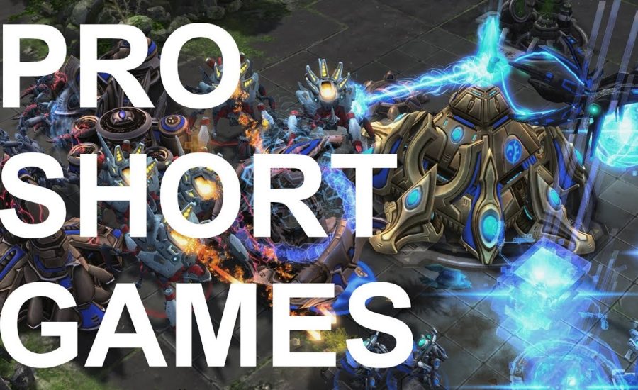 Pro Short Games Comp for April! - StarCraft 2 - Legacy of the Void 2020