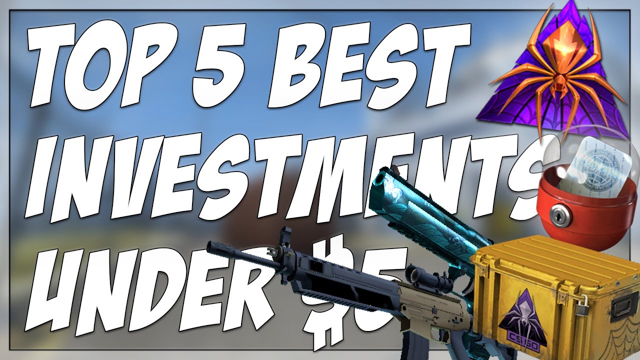 TOP 5 BEST CHEAP CSGO INVESTMENTS UNDER $5!! (PROFIT FROM CSGO IN 2020)