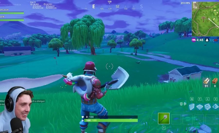 The GOLF SHOT RECORD in Fortnite Battle Royale