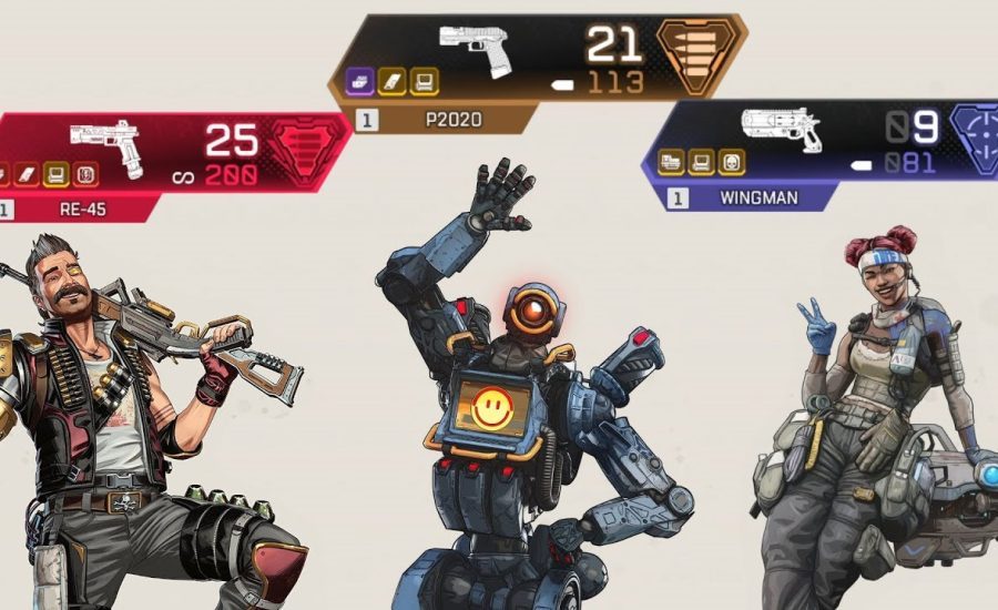 The Pistol Only Team in apex legends