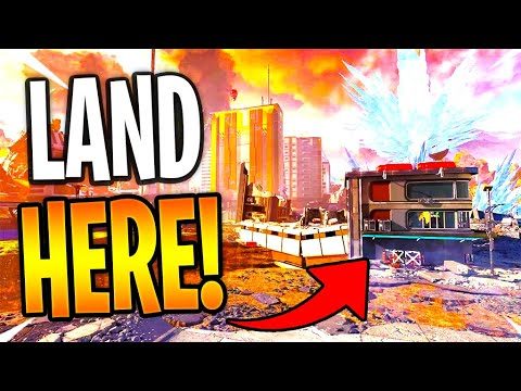 There is only ONE PLACE to Land in Worlds Edge! (Apex Legends)