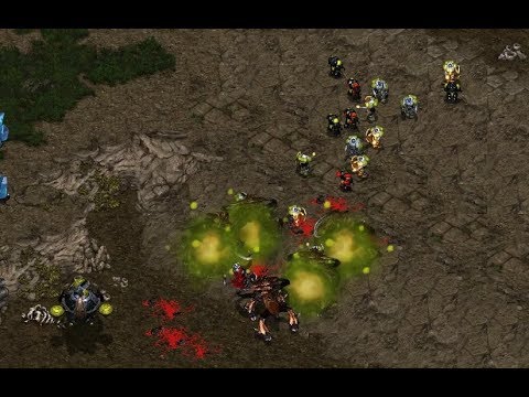 alemskdlt (Z) v IdrA (T) on Heartbreak Ridge - StarCraft  - Brood War REMASTERED